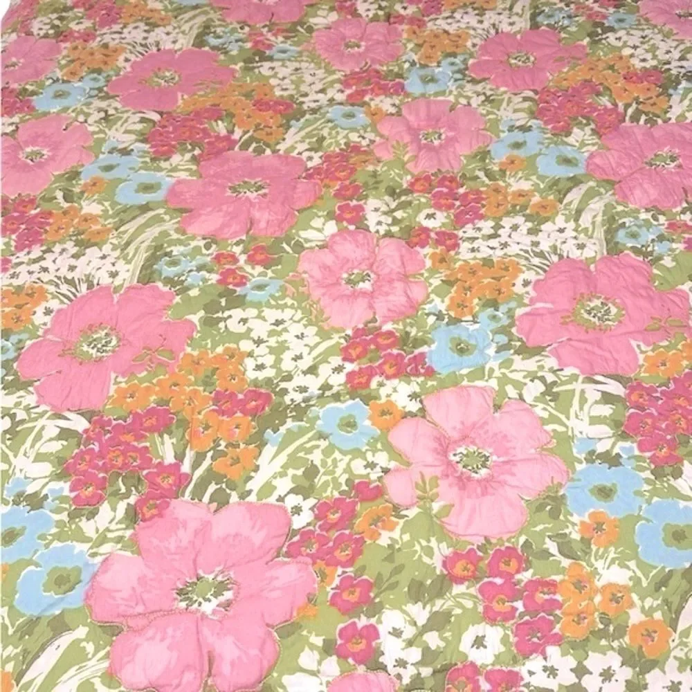 Nettle Creek Bedspread Full Springtime Bedspread VTG